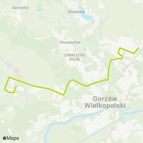 MZK Gorzów Wielkopolski  map