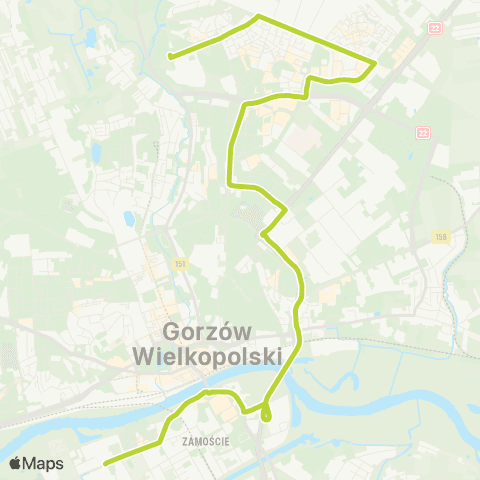 MZK Gorzów Wielkopolski  map