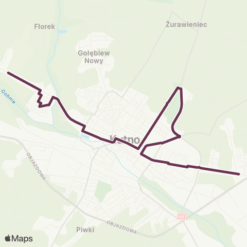 MZK Kutno  map
