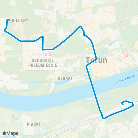MZK Toruń  map