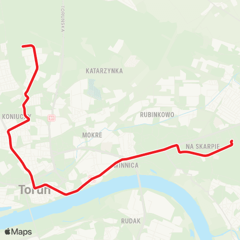 MZK Toruń  map