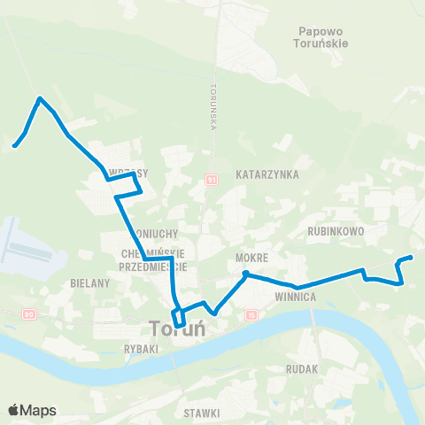 MZK Toruń  map