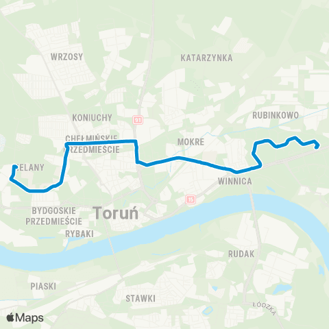 MZK Toruń  map