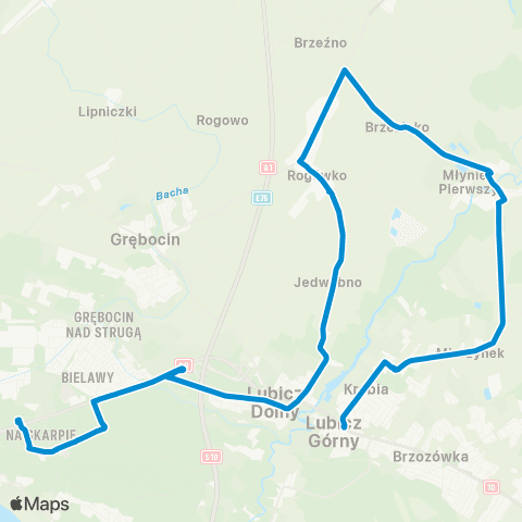 MZK Toruń  map