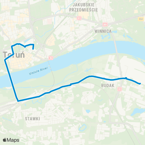 MZK Toruń  map