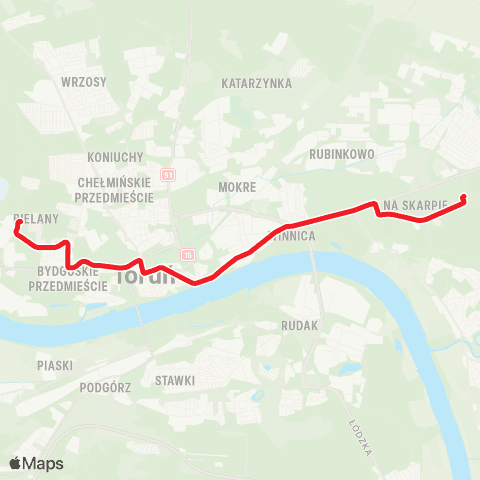 MZK Toruń  map