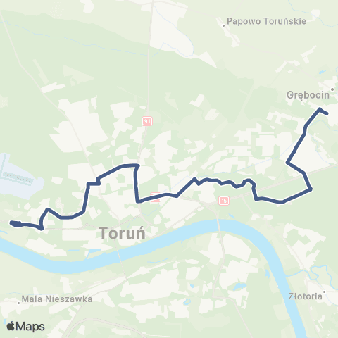 MZK Toruń  map
