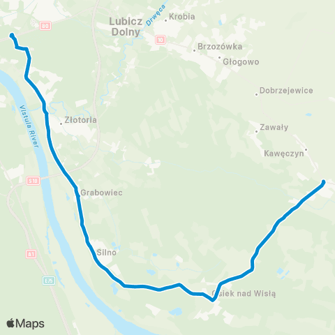 MZK Toruń  map