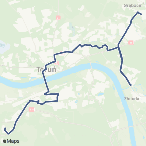 MZK Toruń  map