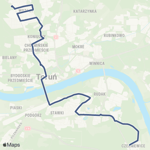 MZK Toruń  map