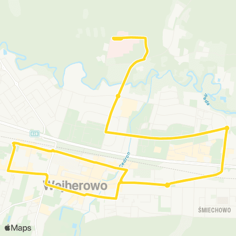 MZK Wejherowo Wejherowo Szpital — Wejherowo Szpital map