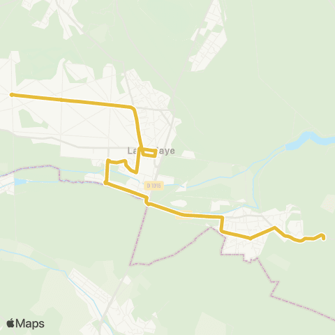 Aire'MOB Condé Lamorlaye - Gare Orry / Coye map