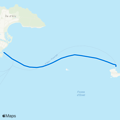 Nouvelle-Aquitaine Cars 17 Fouras - Aix map