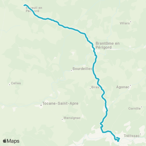 Nouvelle-Aquitaine Cars 24 Mareuil-Périgueux map