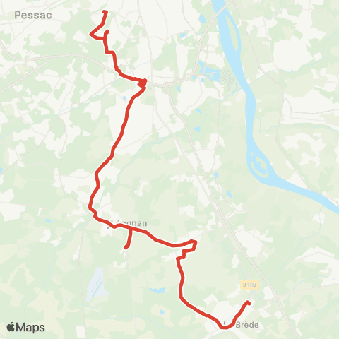 Nouvelle-Aquitaine Cars 33 Bordeaux Peixotto - la Brede map