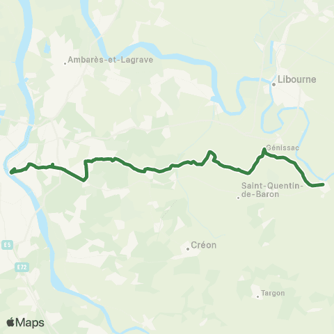 Nouvelle-Aquitaine Cars 33 Bordeaux Stalingrad - Branne par Sallebo map