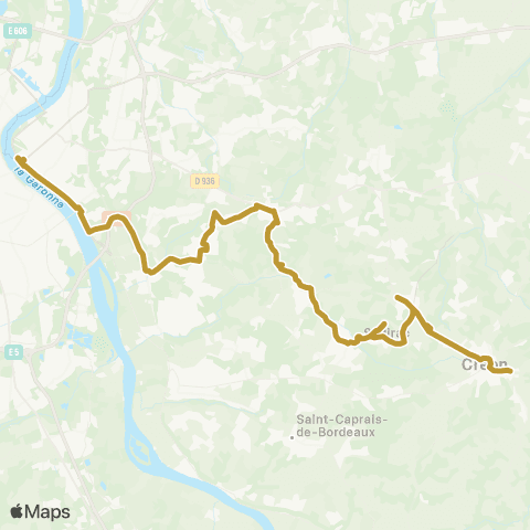 Nouvelle-Aquitaine Cars 33 Bordeaux Stalingrad - Creon map