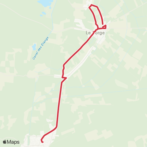 Nouvelle-Aquitaine Cars 33 Collège de Lege map