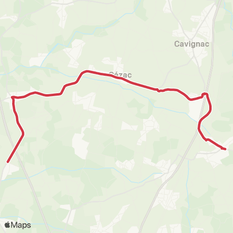 Nouvelle-Aquitaine Cars 33 Collège de Marsas map