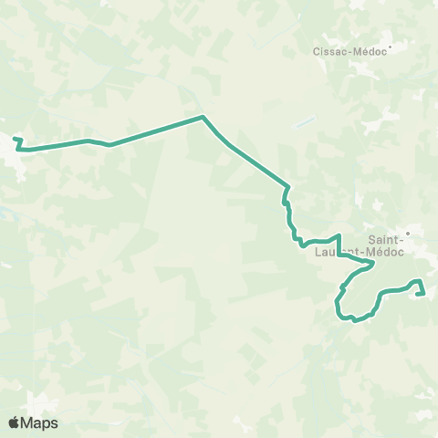 Nouvelle-Aquitaine Cars 33 Lesparre - Hourtin map