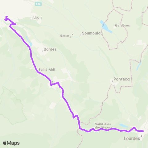 Nouvelle-Aquitaine Cars 64 Pau - Montaut map