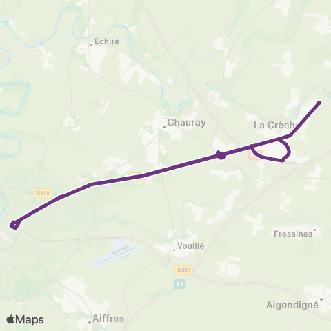 Nouvelle-Aquitaine Cars 79 St Maixent l'École - Niort map