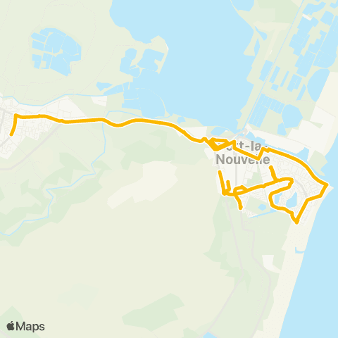 Citibus Port-la-Nouvelle > Sigean > Narbonne map