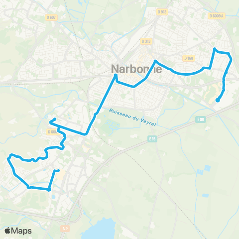 Citibus Ctre comm. la Coupe > Bonne Source map