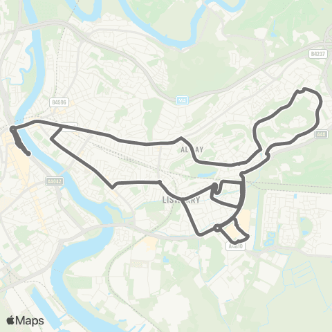 Newport Bus Friars Walk 5 - Friars Walk 5 map