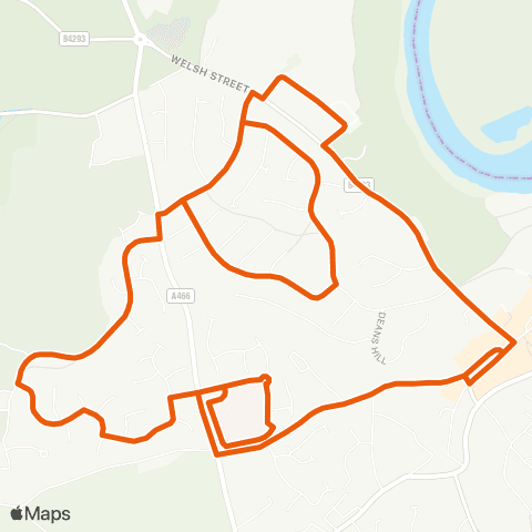 Newport Bus Chepstow Bus Sta Stand 3 - Chepstow Bus Sta Stand 3 map