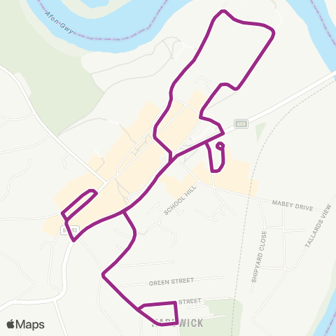 Newport Bus Chepstow Bus Sta Stand 2 - Chepstow Bus Sta Stand 2 map