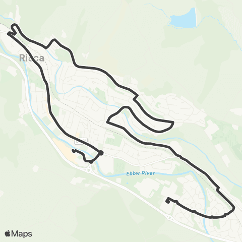 Newport Bus Tesco Extra Car Park - Morrisons map