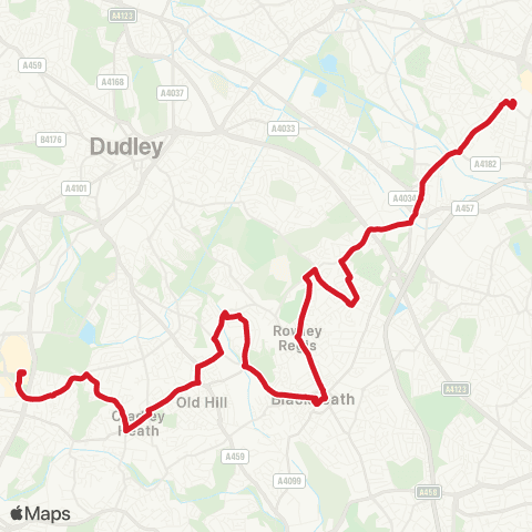National Express West Midlands Bus Station - Methodist Church map