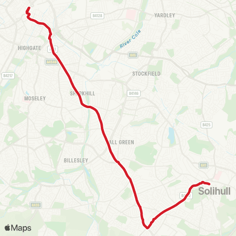 National Express West Midlands Gracechurch Centre - Walsall Bus Station map