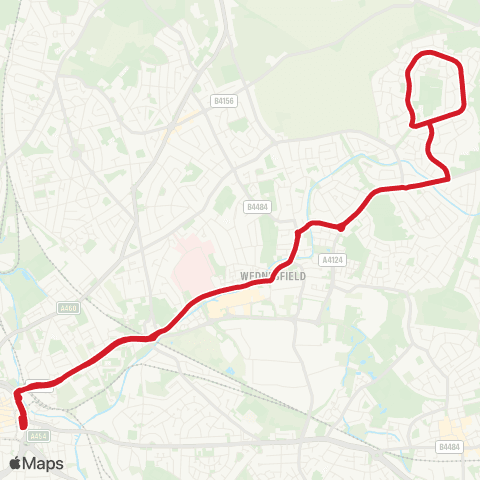 National Express West Midlands Wolverhampton Bus Sta - Wolverhampton Bus Sta map