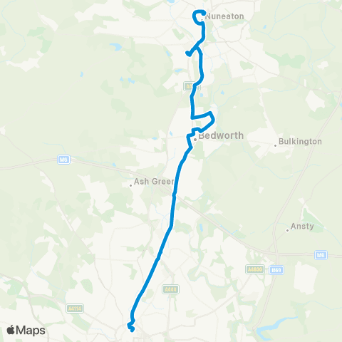 National Express Coventry Sainsbury's - All Saints Square map