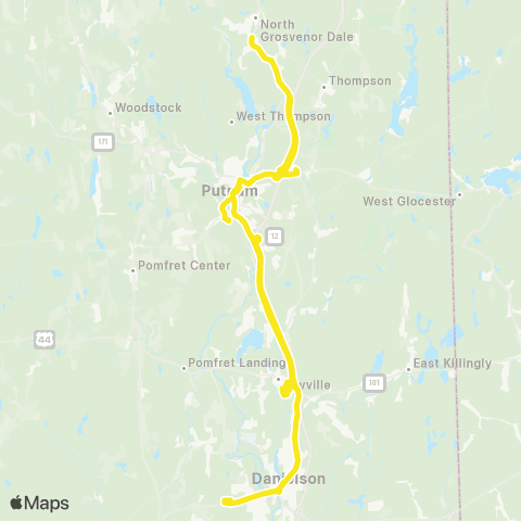 NECTD Commerce Ave Commuter Lot-Commerce Ave Commuter Lot map