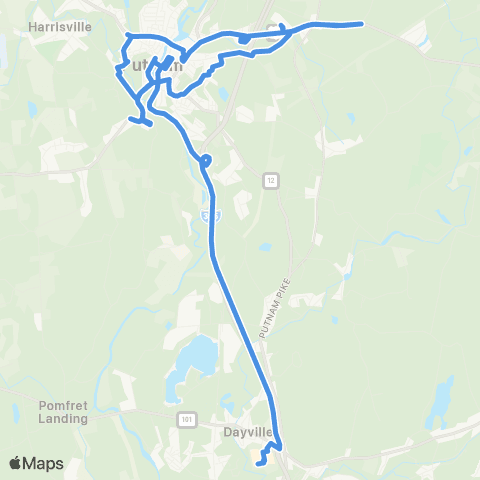 NECTD Day Kimball Hosp-Day Kimball Hosp map