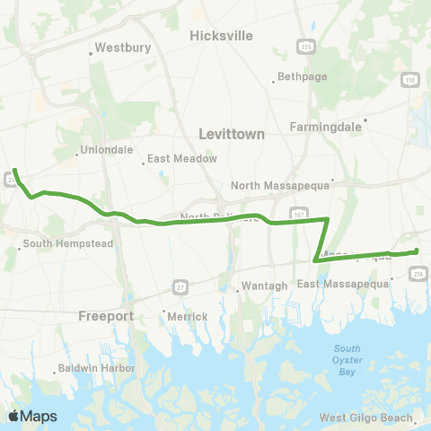 NICE Bus Jerusalem Av / Broadway map