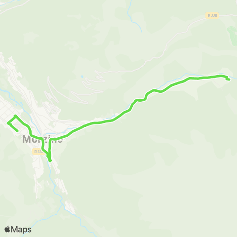 Navettes Morzine-Avoriaz Le Pléney - Les Prodains map
