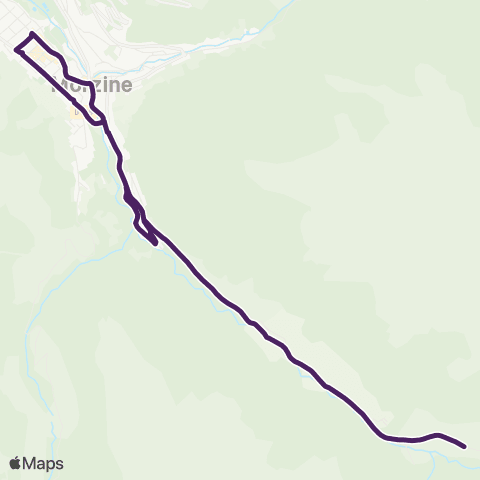 Navettes Morzine-Avoriaz Le Pléney - Érigné map