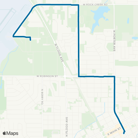 EMBARK Westheimer Airport map