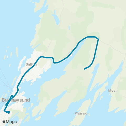 Reis Nordland Brønnøysund-Trælvikodden-Skåren map