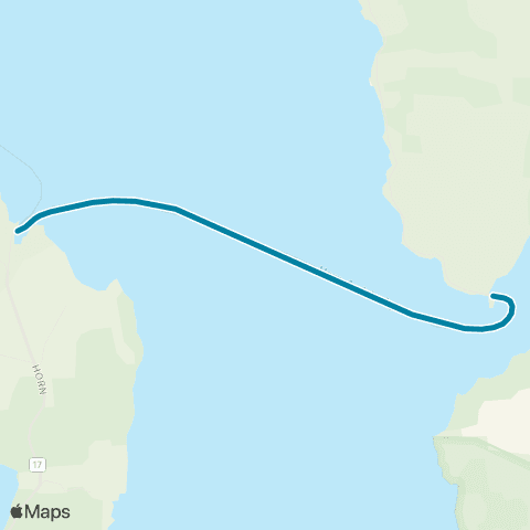 Reis Nordland Horn - Andalsvåg map