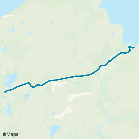 Reis Nordland Hundåla-Husvika map