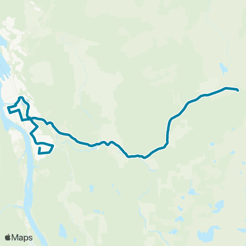 Reis Nordland Mosjøen-Åremma-Marka-Kjemsås map