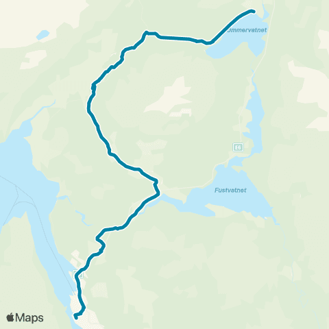 Reis Nordland Hatten-Drevja-Mosjøen map