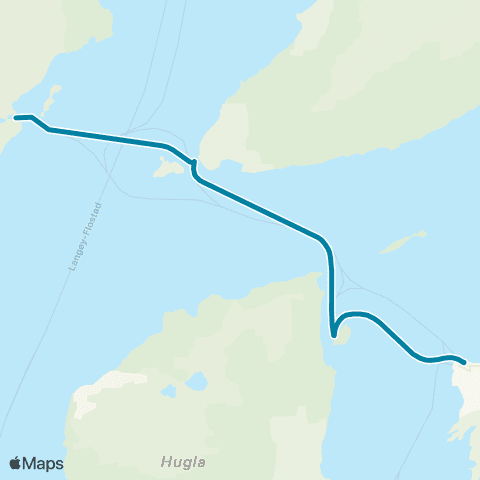 Reis Nordland Nesna - Nesnaøyene map