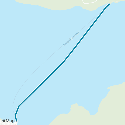 Reis Nordland Forøy - Ågskardet map