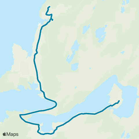 Reis Nordland Evjen-Kjelling-Nygårdsjøen map